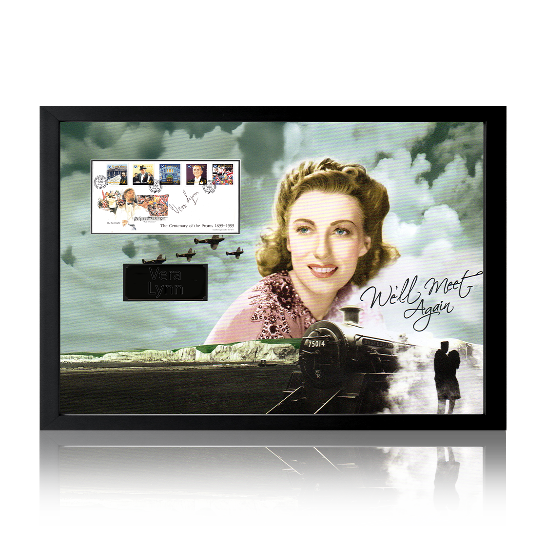 Vera Lynn Signed Envelope Iconic Frame