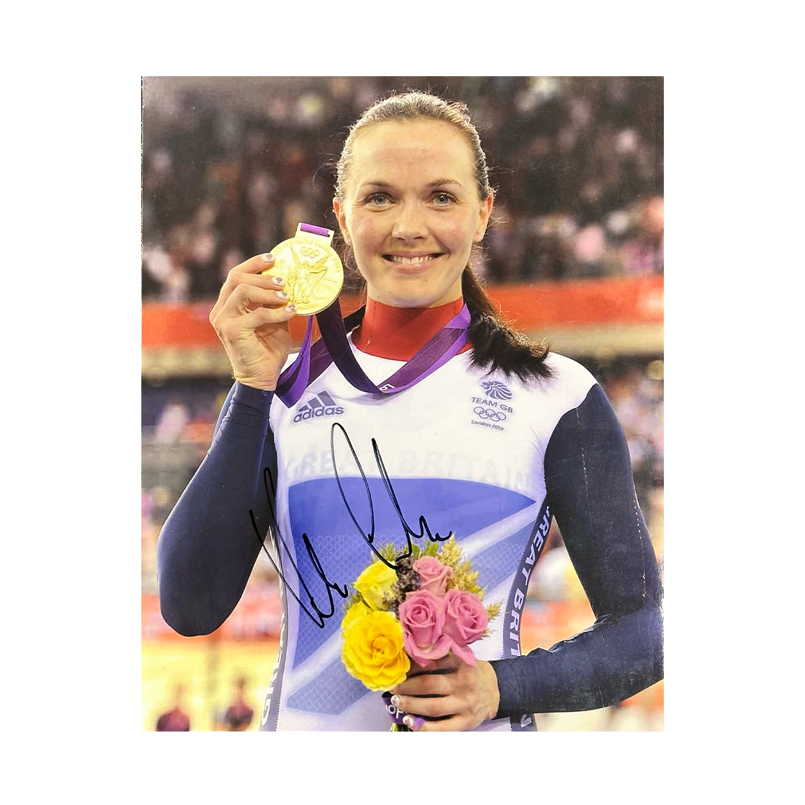 Victoria Pendleton Signed 10x8 Image – The Fan Cave Memorabilia