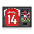 Viktor Gyökeres Signed Shirt Classic Frame (ACG Cert)