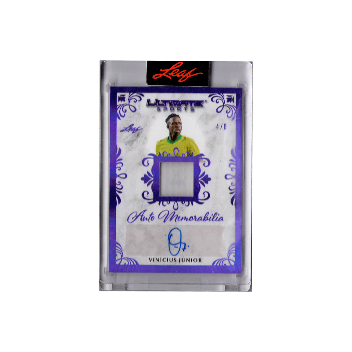 Leaf Auto Memorabilia Vinicius Junior 4/8
