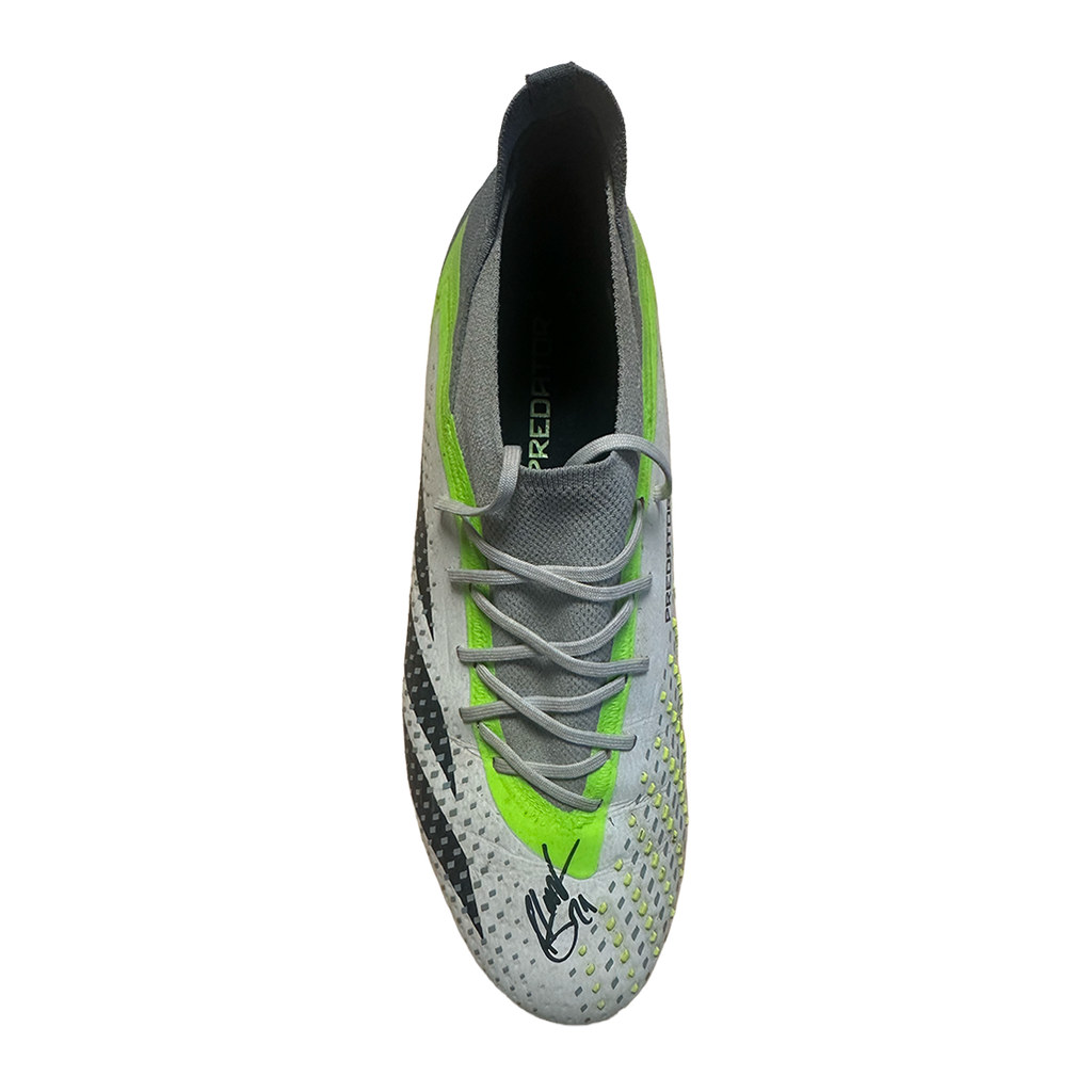 Vinícius Souza Signed & Match-Worn Boot
