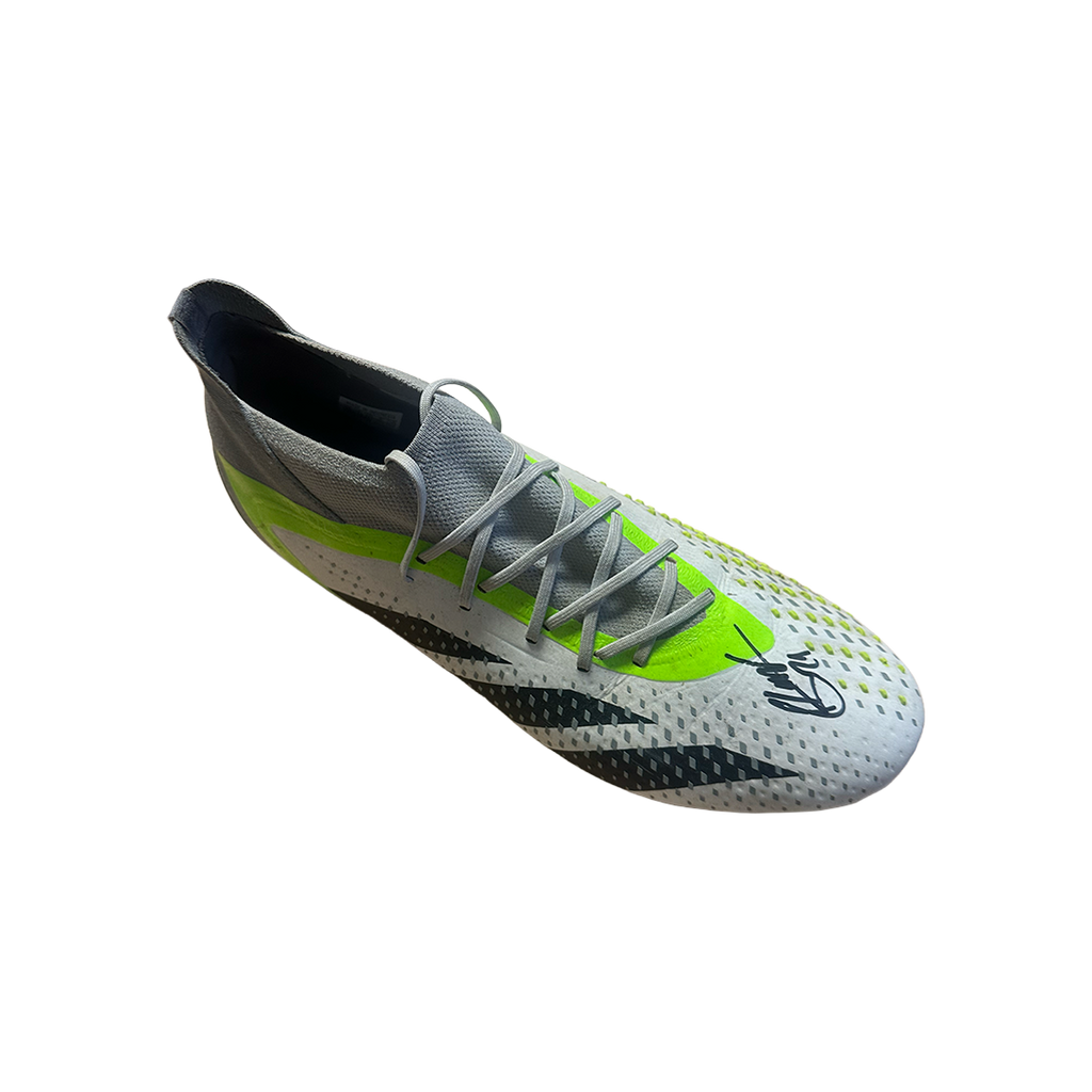 Vinícius Souza Signed & Match-Worn Boot