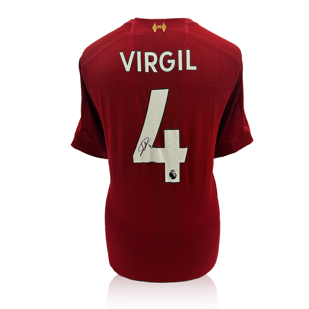 Virgil van Dijk Signed Liverpool Shirt