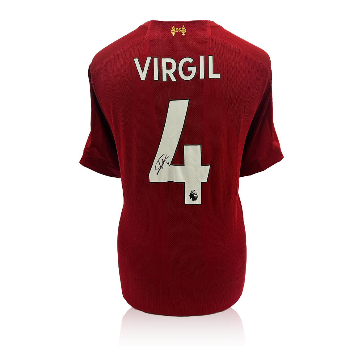 Virgil van Dijk Signed Liverpool Shirt