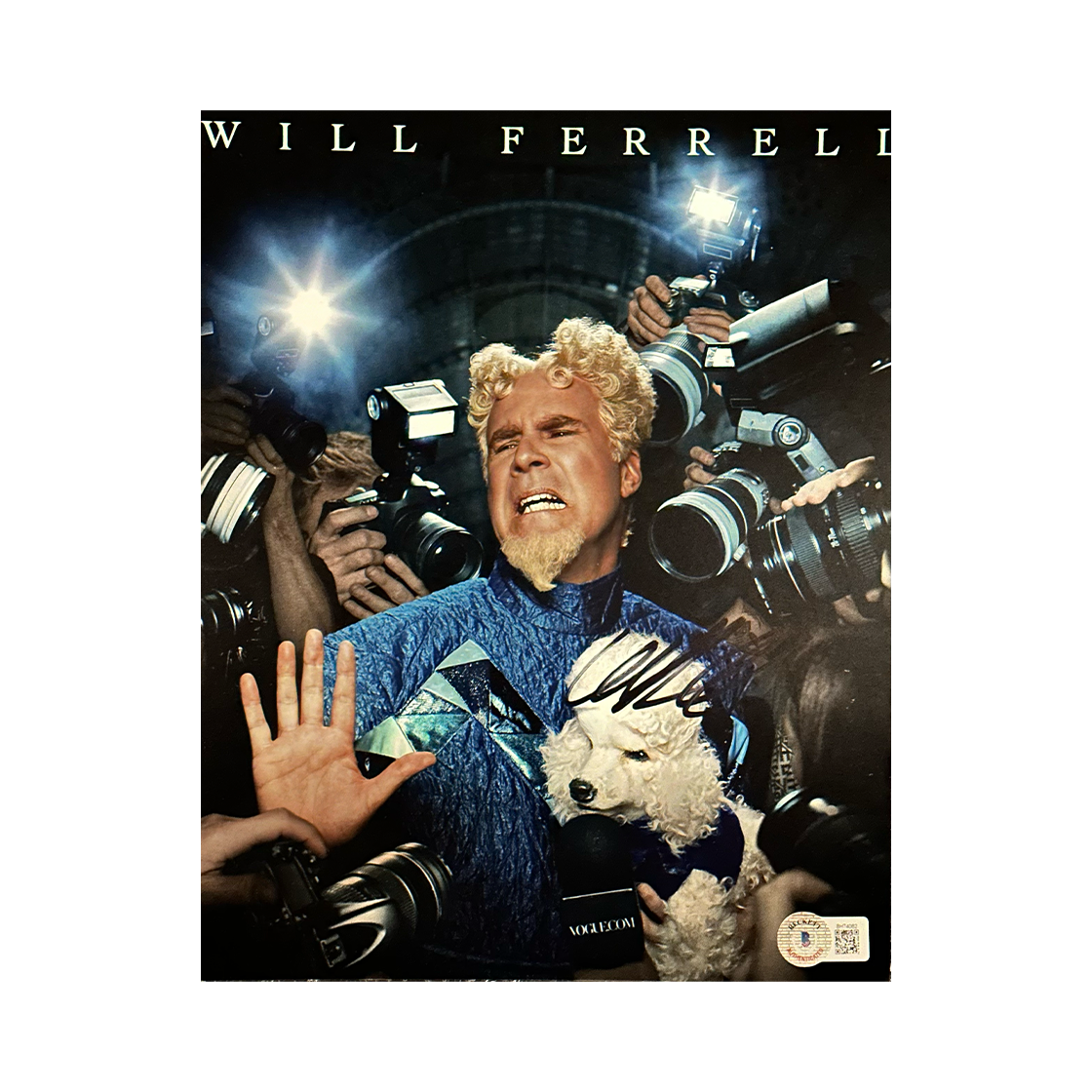 Will Ferrell Signed Zoolander 2 10x8 Image (Beckett)