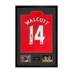 Theo Walcott Signed Arsenal Shirt Premium Frame (ACG Cert)