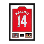Theo Walcott Signed Arsenal Shirt Premium Frame (ACG Cert)