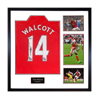 Theo Walcott Signed Arsenal Shirt Elite Frame (ACG Cert)