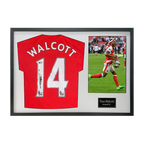 Theo Walcott Signed Arsenal Shirt Classic Frame (ACG Cert)