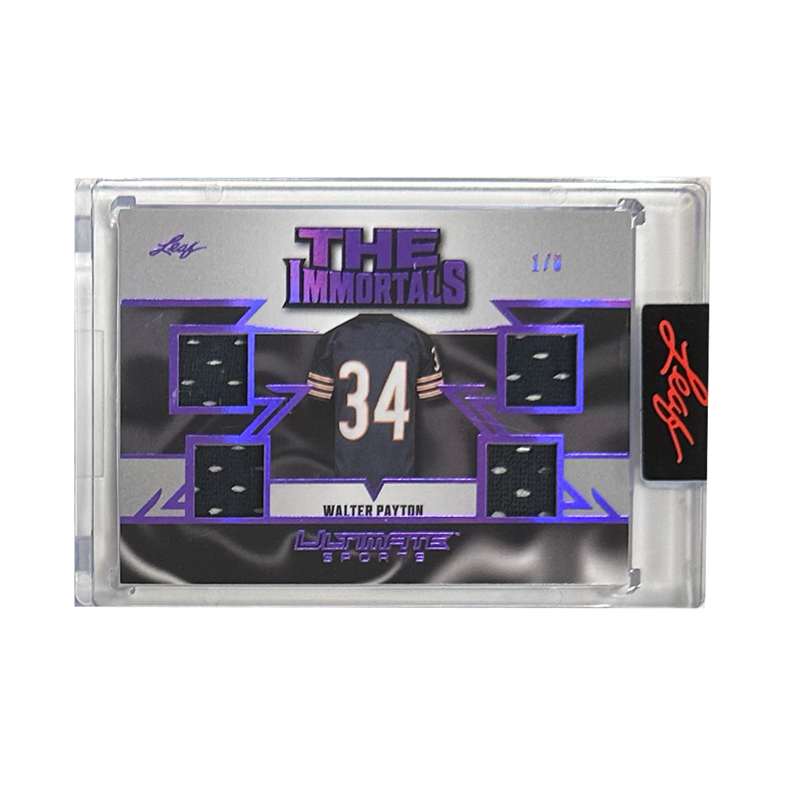 Leaf The Immortals Walter Payton 1/8