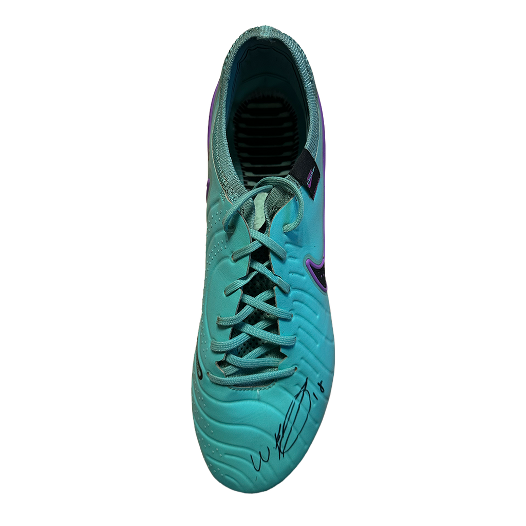 Wes Foderingham Signed & Match-Worn Boot
