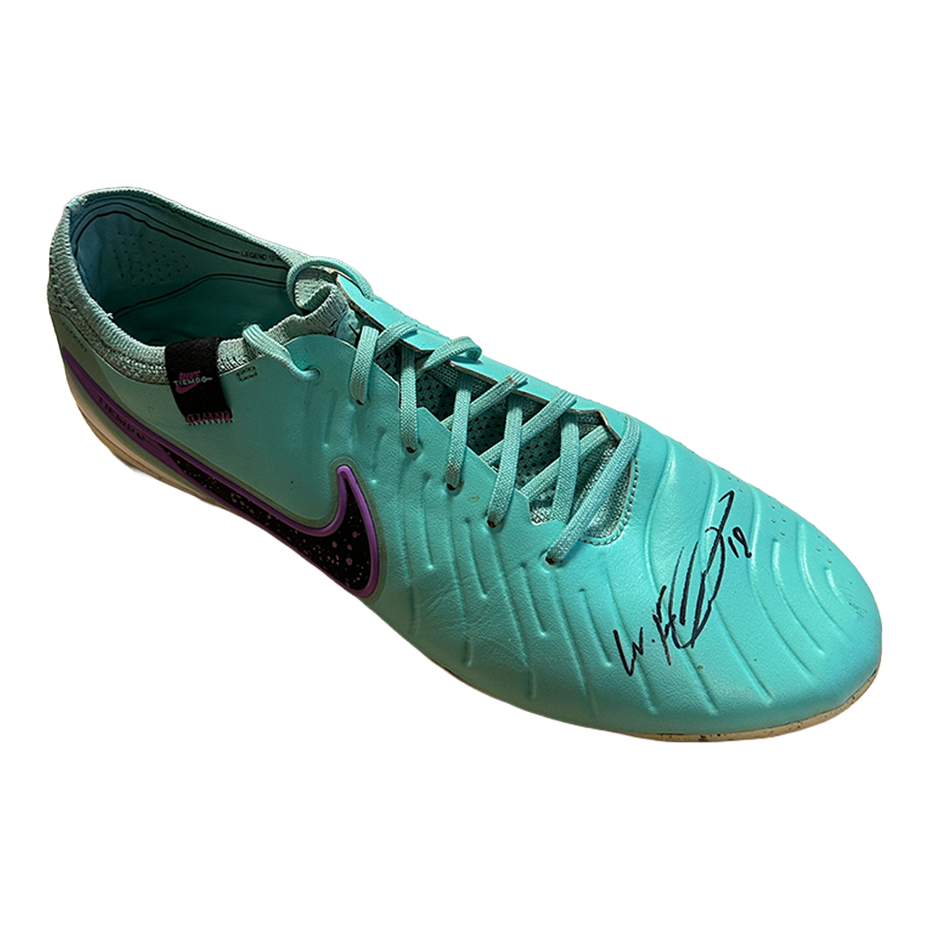 Wes Foderingham Signed & Match-Worn Boot