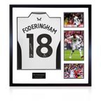 Wes Foderingham Signed Sheffield United 23/24 Shirt Large Display