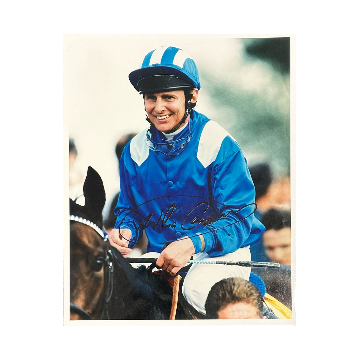 Willie Carson Signed 10x8 Image