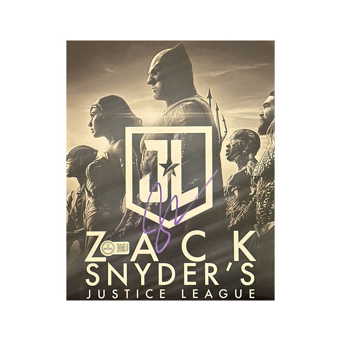 Zack Snyder Signed Justice League 10x8 Image 3 (AFTAL Authenticated)