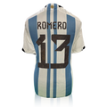 Cristian Romero Signed Argentina Shirt
