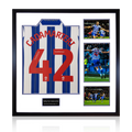 Bailey-Tye Cadamarteri Signed Sheffield Wednesday 23/24 Shirt Elite Frame