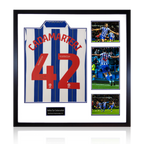Bailey-Tye Cadamarteri Signed Sheffield Wednesday 23/24 Shirt Elite Frame