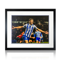 Bailey-Tye Cadamarteri Signed Sheffield Wednesday Deluxe Mount Frame