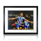 Bailey-Tye Cadamarteri Signed Sheffield Wednesday Deluxe Mount Frame