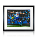 Bailey-Tye Cadamarteri Signed Sheffield Wednesday Deluxe Mount Frame