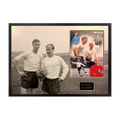 Bobby and Jack Charlton Signed England Image Iconic Frame