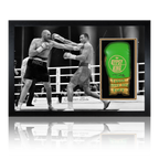 Tyson Fury v Wladimir Klitschko Signed Glove Iconic Frame