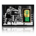 Tyson Fury v Wladimir Klitschko Signed Glove Iconic Frame