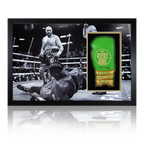 Tyson Fury v Deontay Wilder III Signed Glove Iconic Frame.