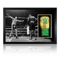 Tyson Fury v Deontay Wilder I Signed Glove Iconic Frame