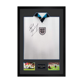 Paul Gascogine Signed England '96 Shirt Premium Frame