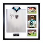 Paul Gascogine Signed England '96 Shirt Elite Frame