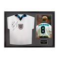 Paul Gascogine Signed England '96 Shirt Classic Frame