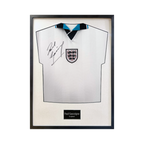 Paul Gascogine Signed England '96 Shirt Standard Frame