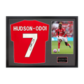 Callum Hudson-Odoi Signed Nottingham Forest Shirt Classic Frame