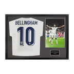 Jude Bellingham Signed England Shirt Classic Frame