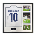 Jude Bellingham Signed England Shirt Elite Frame
