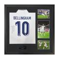 Jude Bellingham Signed England Shirt Elite Frame