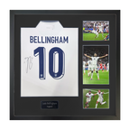 Jude Bellingham Signed England Shirt Elite Frame