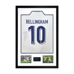 Jude Bellingham Signed England Shirt Premium Frame