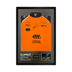 Lando Norris Signed McLaren F1 Shirt Premium Frame (ACG Cert)