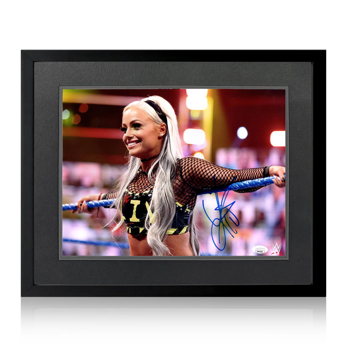 Liv Morgan Signed Image Deluxe Mount Frame (JSA)