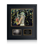 Luke Littler 2026 World Champion Signed Cut 3/9 Compact Frame