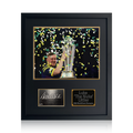 Luke Littler 2026 World Champion Signed Cut 6/9 Compact Frame