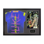 Luke Littler 2026 World Champion Signed Shirt Classic Frame