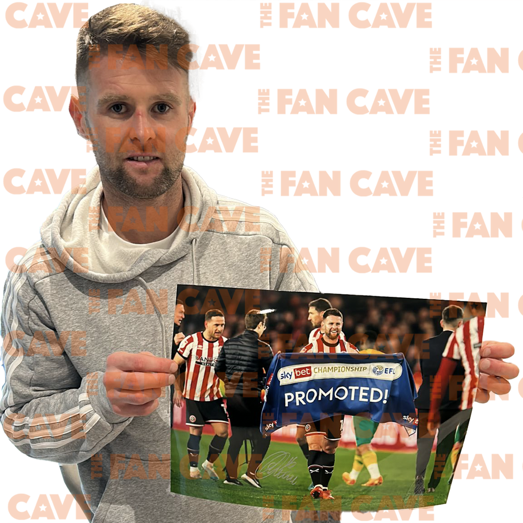 Ollie Norwood Sheffield United Signed Mount
