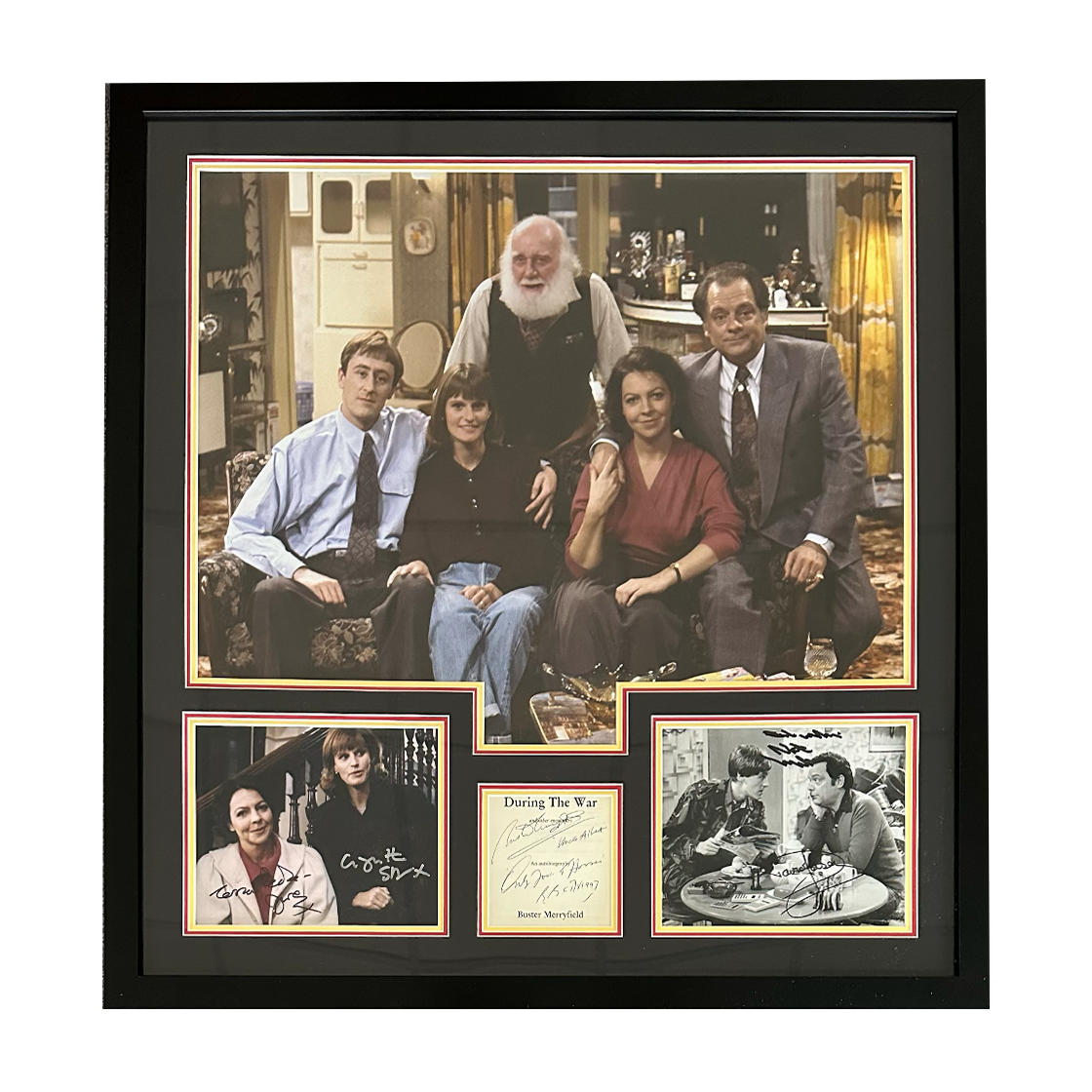 Cast Signed Only Fools and Horses Elite Frame