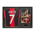 Alexandre Pato Signed AC Milan Shirt Classic Frame (ACG Cert)