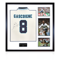 Paul Gascoigne Signed England 96' Shirt Elite Frame