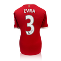 Patrice Evra Signed Manchester United Shirt